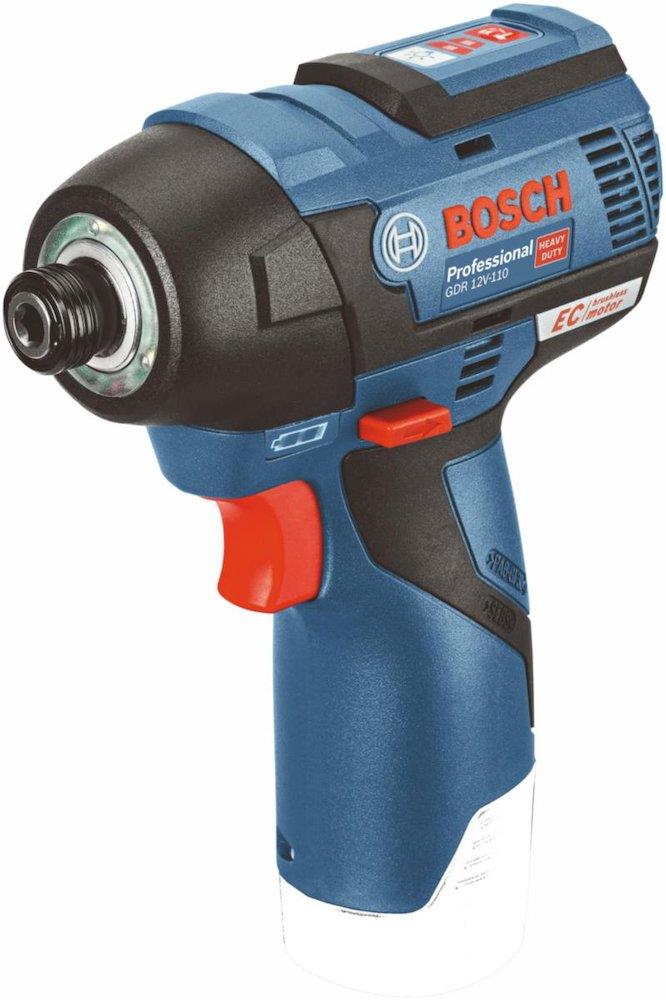 Bosch GDR 12V-110 Cordless Hammer Drill - 12V, 0PCS, 1/4" Internal hexagon