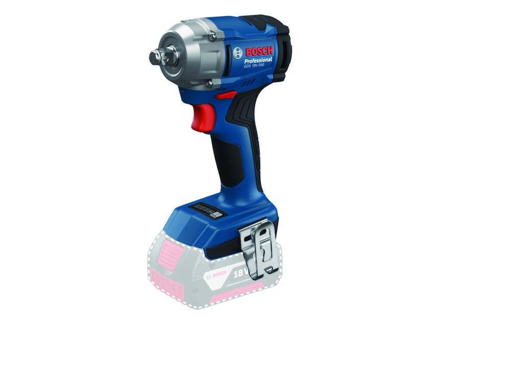 Bosch GDS 18V-350 Cordless Impact Wrench - 0PCS, 18V, 350Nm, 1/2"