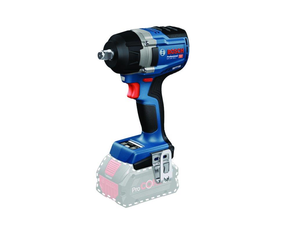 Bosch GDS 18V-750 C Cordless Impact Wrench - 0PCS, 18V, 750Nm, 1/2"