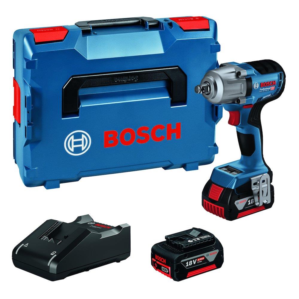 Bosch GDS Impact/drill - 18V, 5AH, 2PCS, 1/2"