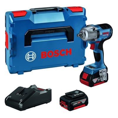 Bosch GDS Impact/drill - 18V, 5AH, 2PCS, 1/2"