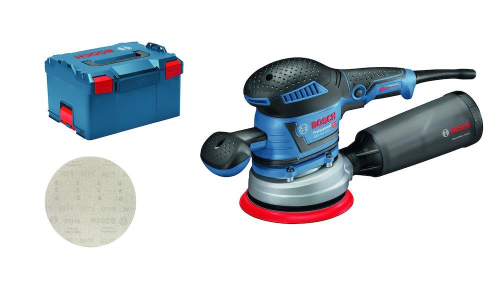 Bosch GEX Random orbital sander - 230V, 150mm, 400W