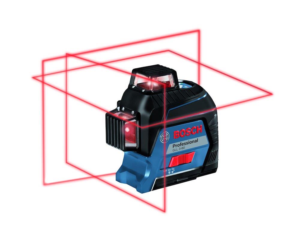 Bosch GLL 3-80 Circle Laser - 30M, ± 0,2 mm/m
