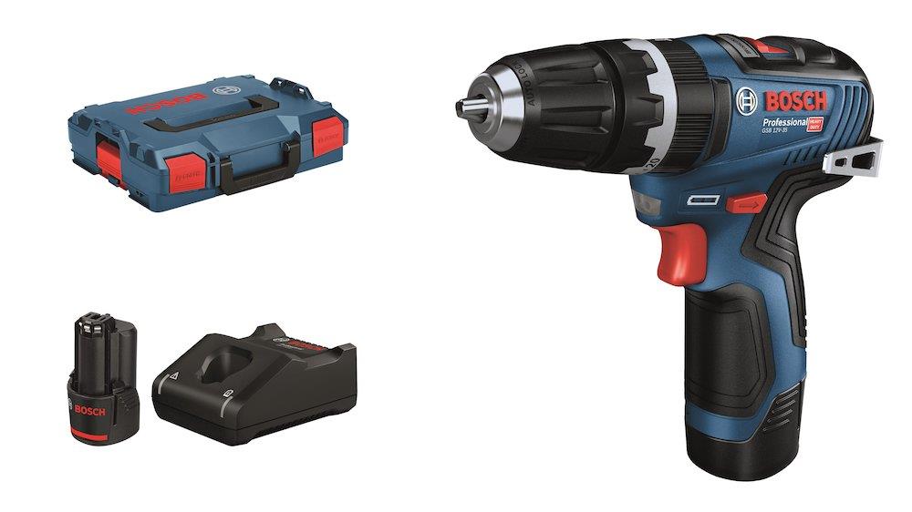 Bosch GSB Impact drill - 12V, 2PCS, 35Nm, 3AH