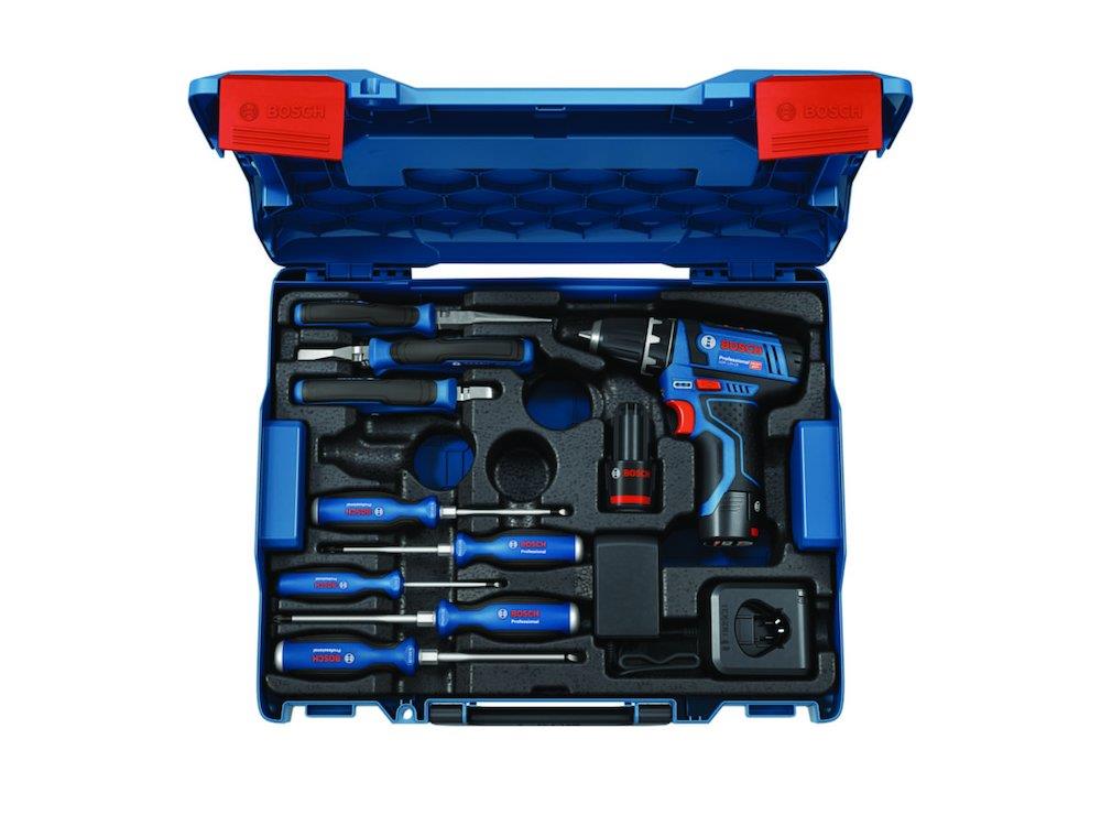 Bosch GSR 12V-15 Cordless Screwdriver - 12V, 2PCS, 2AH