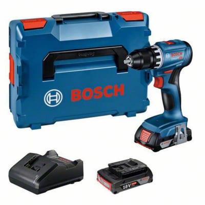 Bosch GSR 18V-45 Cordless Drill-/Screwdriver - 18V, 2PCS, 45Nm, 2AH