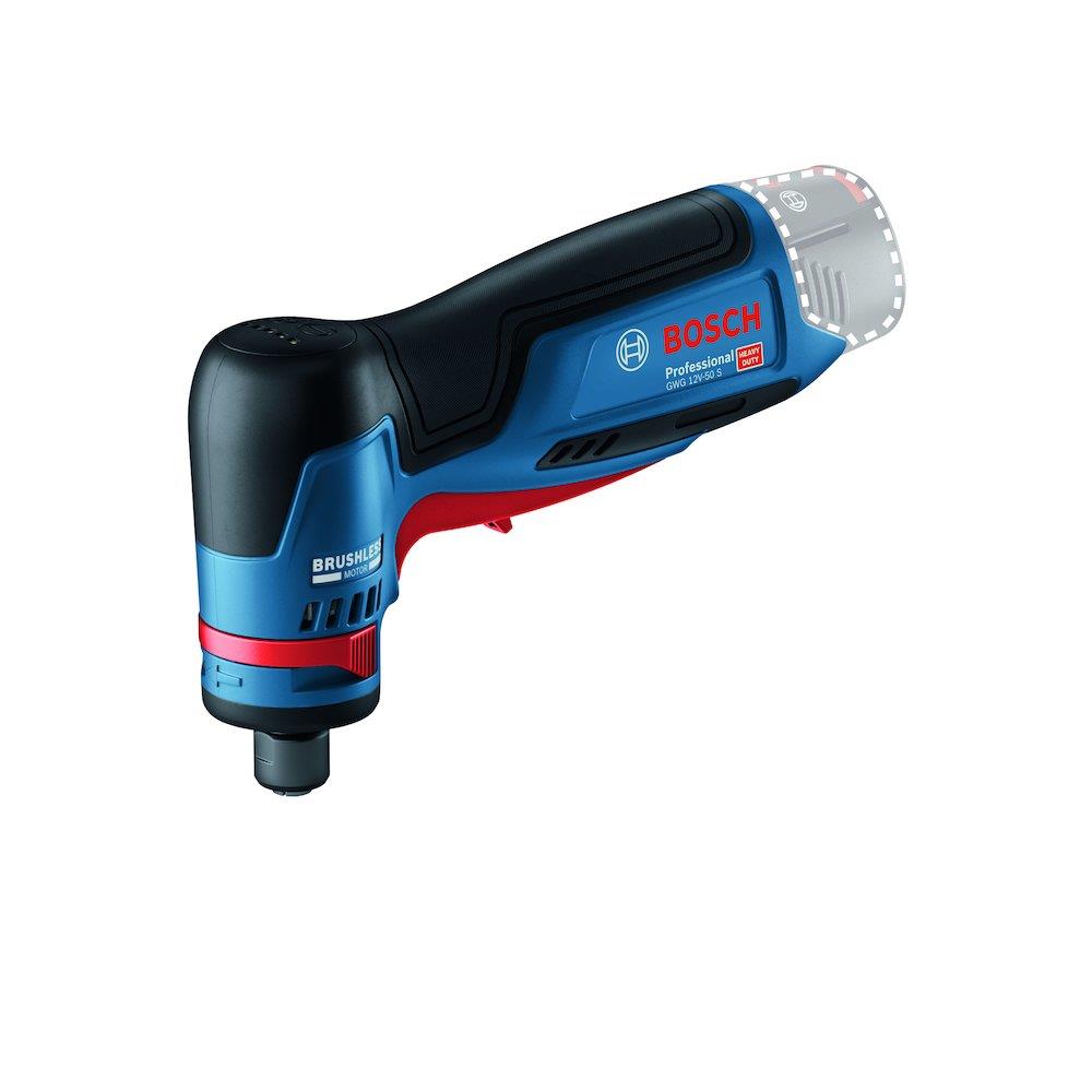 Bosch GWG 12V-50S Cordless die grinder angled - 12V, 0PCS
