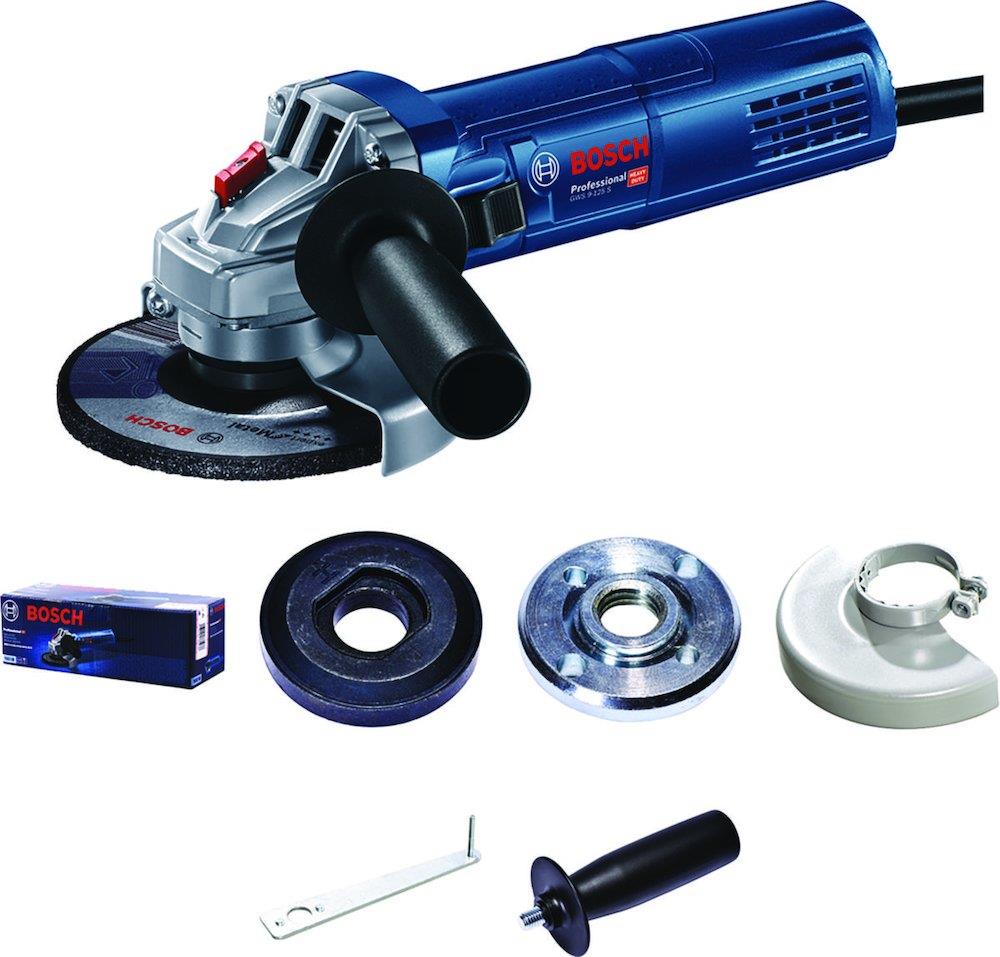 Bosch GWS 9-125 Angle Grinder - 2800 - 11000PR. minute, 125mm, 900W