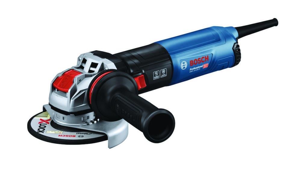 Bosch GWX 14-125 S Angle Grinder - 2800 - 11500PR. minute, 125mm, 1400W