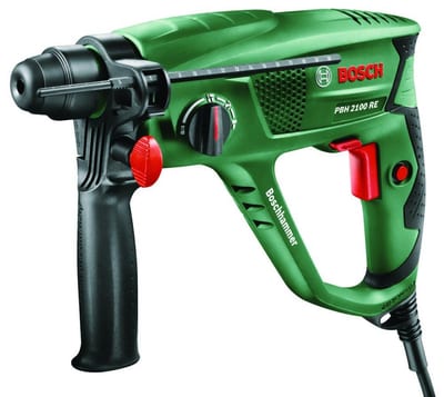 Bosch PBH 2100 RE Rotary Hammer - 550W, SDS-plus