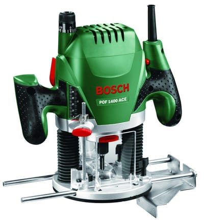 Bosch POF 1400 ACE Hand Router - 1400W, 11000 - 28000PR. minute