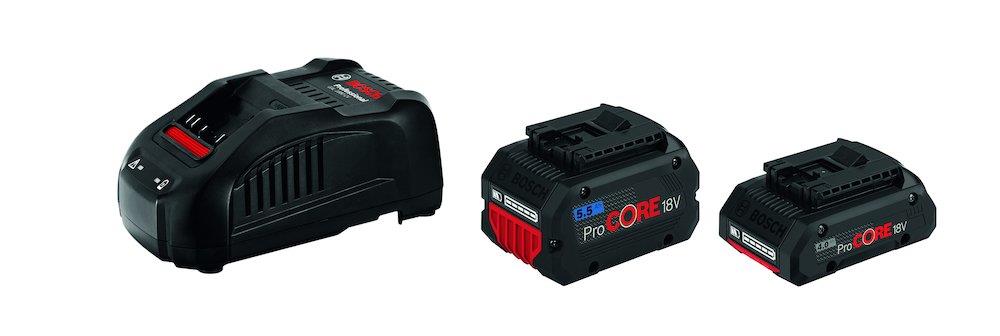 Bosch PROCORE Battery set - 18V, 4/5,5AH, 2PCS