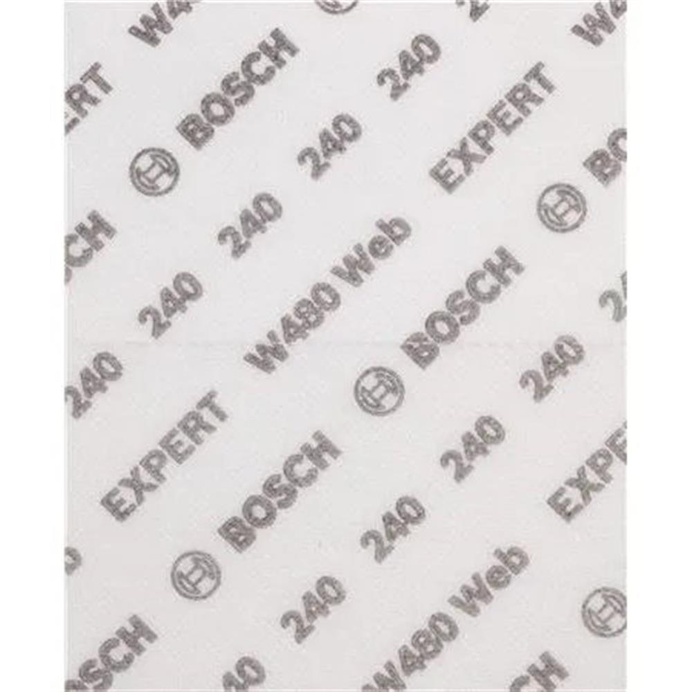 Bosch W480 Web Sanding Sheet washable - 140mm, 115mm