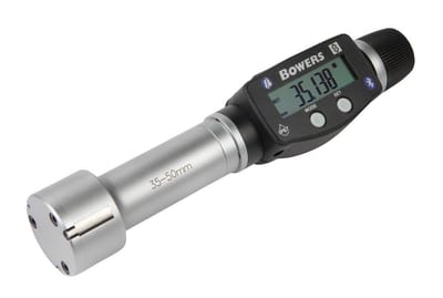 Bowers XTD35M-BT 3-Point Digital Micrometer Bluetooth