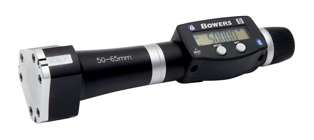 Bowers XTD50M-BT 3-Point Digital Micrometer Bluetooth