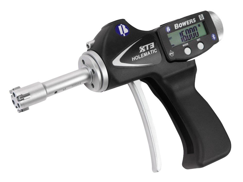 Bowers XTH16M-BT 3-Point Digital Micrometer Bluetooth, with pistol grip