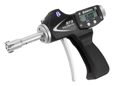 Bowers XTH16M-BT 3-Point Digital Micrometer Bluetooth, with pistol grip