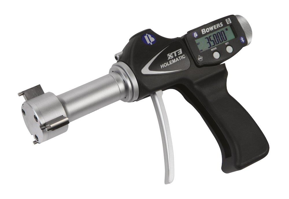 Bowers XTH35M-BT 3-Point Digital Micrometer Bluetooth, with pistol grip