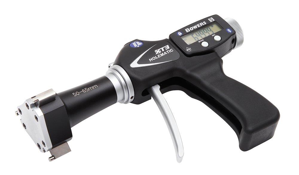 Bowers XTH80M-BT 3-Point Digital Micrometer Bluetooth, with pistol grip
