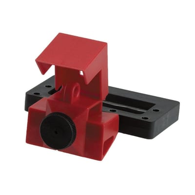 Brady Lockout LOTO-39 Switch Lock - red