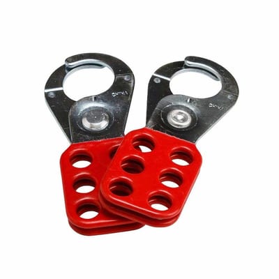 Brady Lockout LOTO-64 Hasp 1" - red