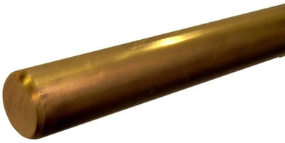 Brass Rod brass round CW614N/MS 58 - 65mm, 3000mm, 28.21KG/m
