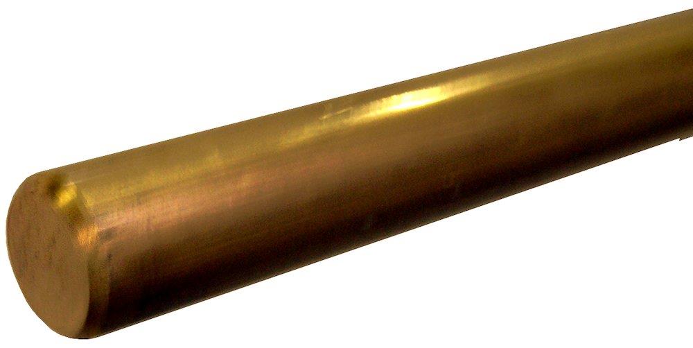 Brass Rod brass round CW614N/MS 58 - 7mm, 3000mm, 0.33KG/m