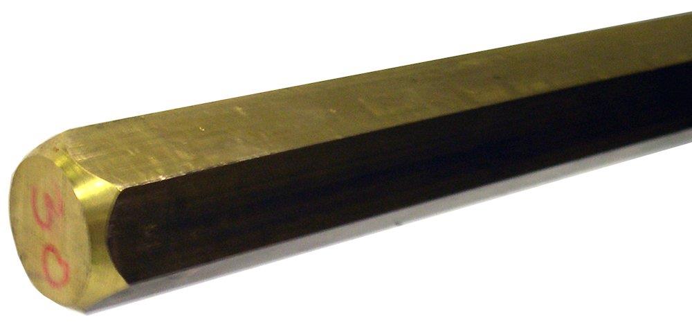 Brass Rod brass hexagonal CW614N/MS58 - 27mm, 3000mm, 5.37KG/m