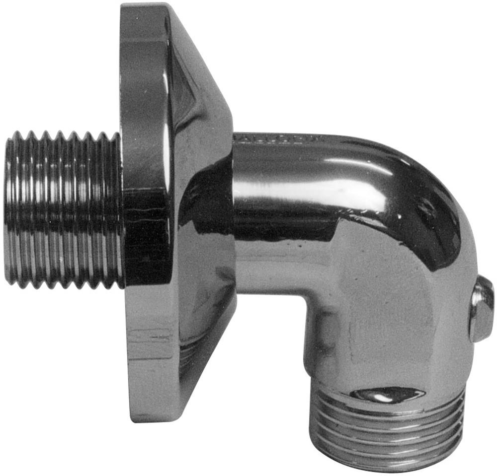 Broen Ballofix Inlet Piece angle with rosette nipple/nipple - angle, Without, 1/2", 1/2"