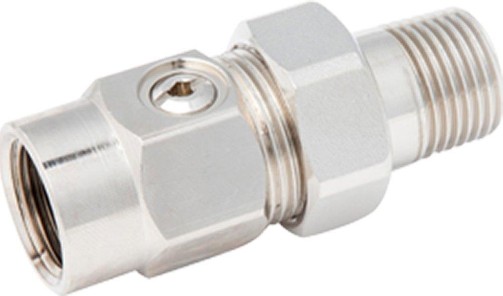 Broen Ballofix Radiator Connection with ball valve brass - 1/2"