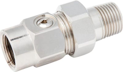 Broen Ballofix Radiator Connection with ball valve brass - 1/2"