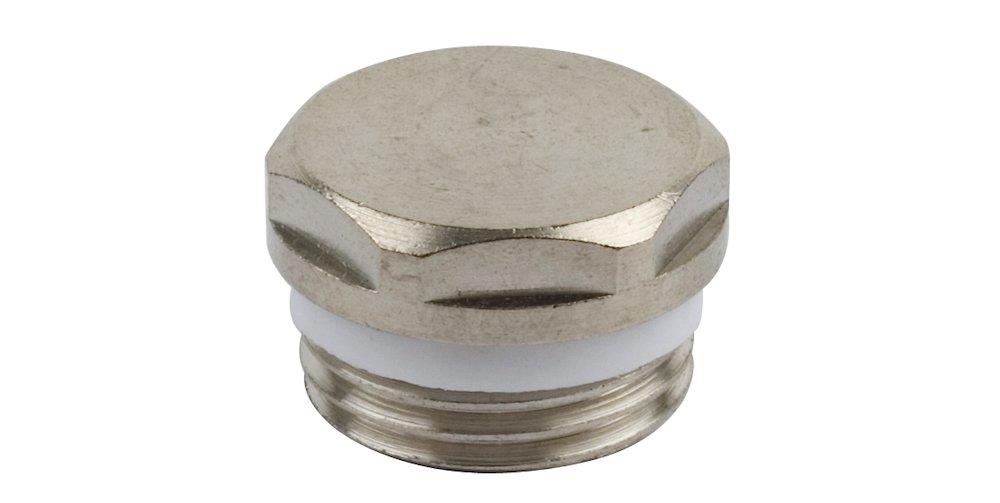 Broen Simplex Radiator Plug with PTFE ring - 1/2"