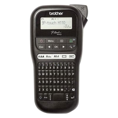 Brother PT-H110 Label Machine black PT-H110 - 111mm, 204mm