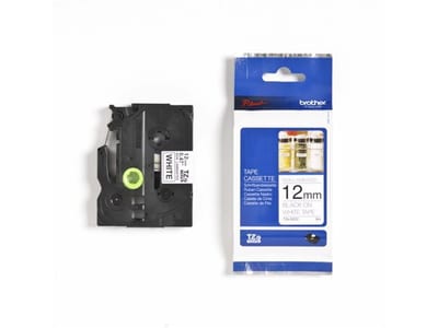 Brother TZE-N231 Label Tape unlaminated black/white - 12mm