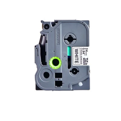 Brother TZE-S251 Label Tape extra adhesive black/white - 24mm