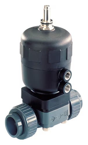 Bürkert 2/2-WAY – Diaphragm Valve with Pneumatic Position-actuator in Plastic (Type CLASSIC)