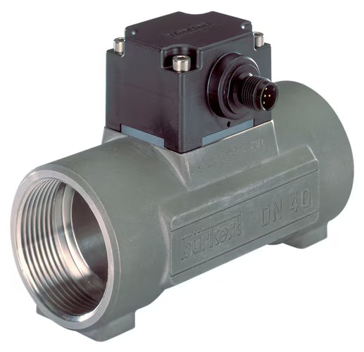 Bürkert Flowmeter with Paddle Wheel for Continuous Flow Measurement
