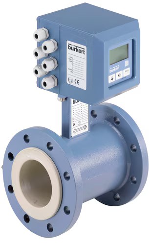Bürkert Electro-magnetic Flowmeter with a Flange