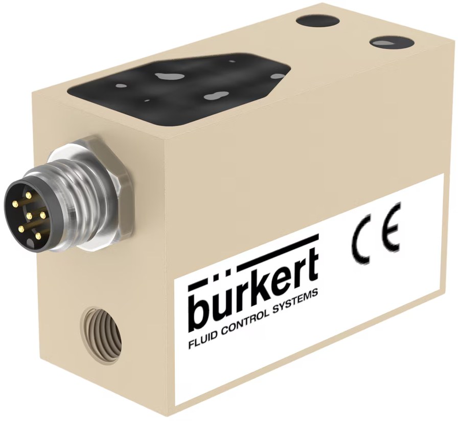 Bürkert Differential Pressure Flow Sensor for Liquids