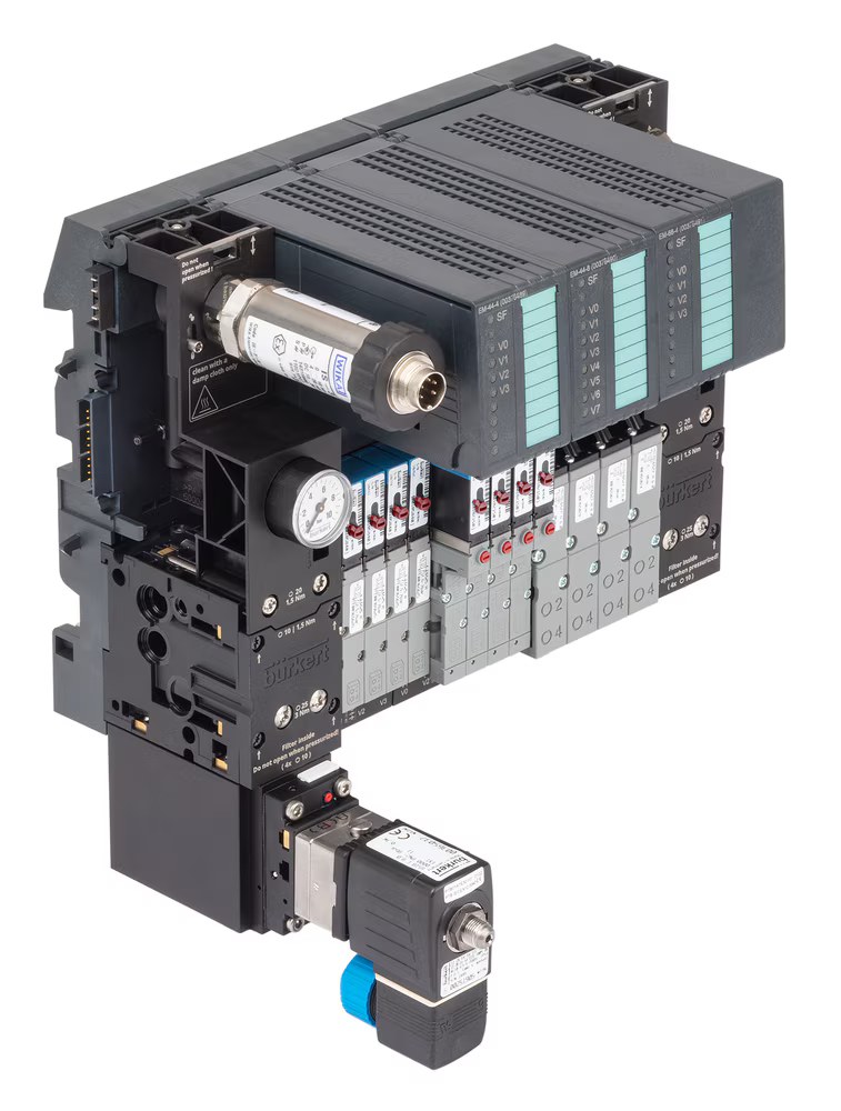 Bürkert AirLINE Ex – Electropneumatic Automation System for Use in Potentially Explosive Areas