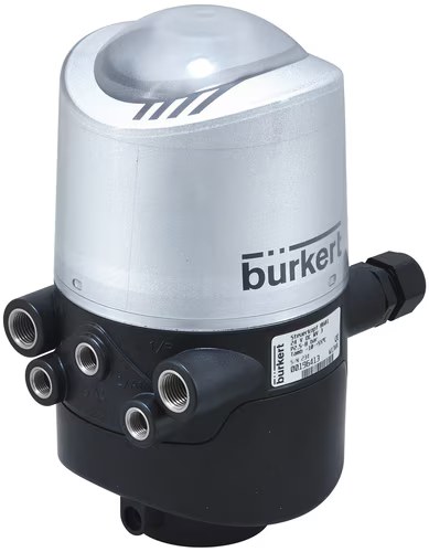 Bürkert Control Head for Decentralized Automation of Hygienic Process Valves