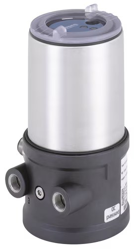 Bürkert Digital Electropneumatic Positioner for Integrated Mounting on Process Control Valves Type 8696