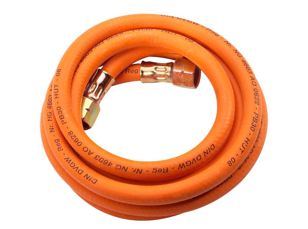 Butan/Propane 10M Pro High-pressure gas hose with swivel