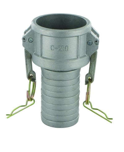 C Cam coupling Aluminium Hose Spigot female - 50mm, 2"
