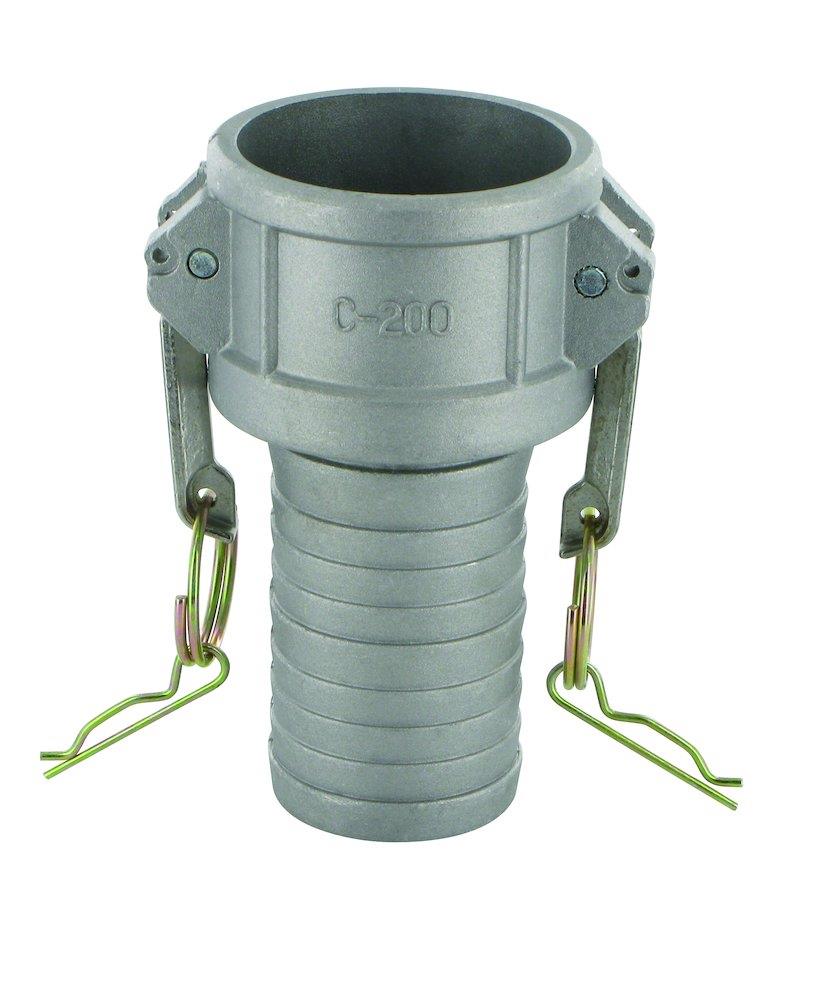 C Cam coupling Aluminium Hose Spigot female - 75mm, 3"