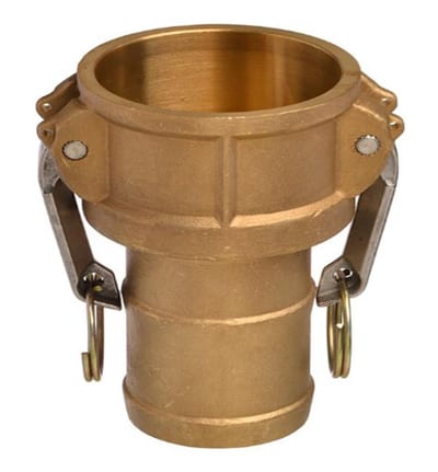 C Cam coupling brass Hose Spigot female - 75mm, 3"