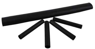 Cabicon CABI-0 Heat Shrink Sleeve Set - 5 x 1,5 - 6 mm², black