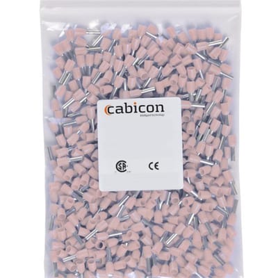 Cabicon TE 16,0 N Terminal Tube - 16 mm², Insulated, PP-Cu ( Polypropylene / copper ), Elfenben