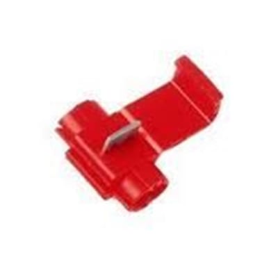 Cabicon Wire Tap - 0,50 - 0,75 mm², red, Insulated, PVC