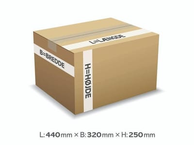 Cardboard Box - 440mm, 250mm, 320mm, 4mm
